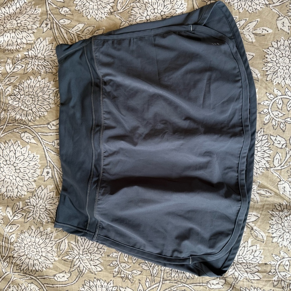 Free Fly Dark Gray Athletic Skort